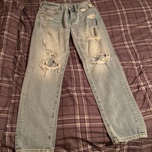 American Eagle skinny light blue jeans, size 29x30
